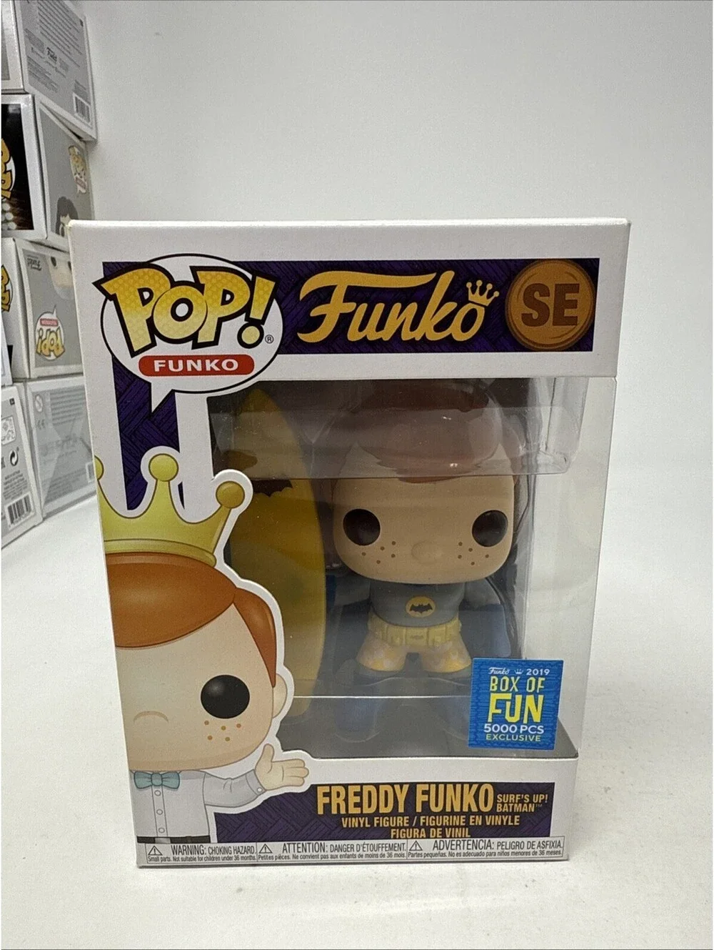 SDCC 2019 Funko Freaky Tiki Funday Freddy Funko as Batman Limited 5000